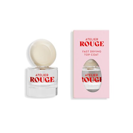 Atelier Rouge Fast Drying Top Coat 8 ml, Makeup, Neglelak, Top Coat