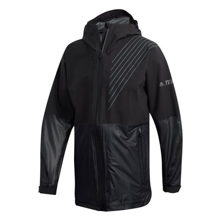 Adidas Men's Terrex 3L Zupahike Jacket Men rain jackets Black L