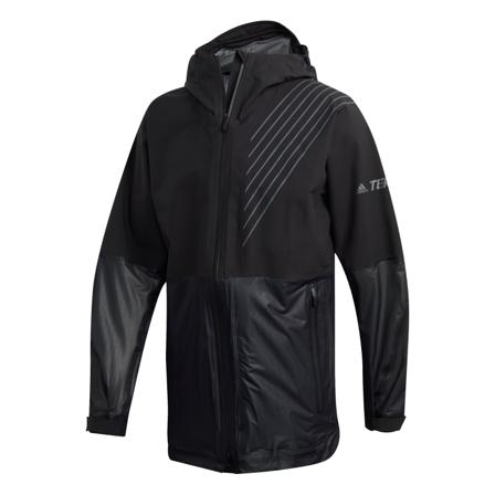 Adidas Men's Terrex 3L Zupahike Jacket Men rain jackets Black S