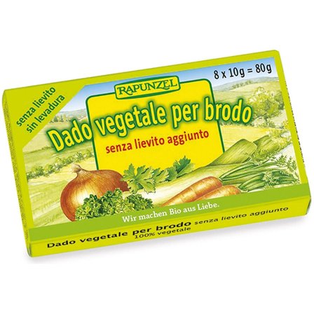 Rapunzel Dado Vegetale Senza Lievito Aggiunto 80g