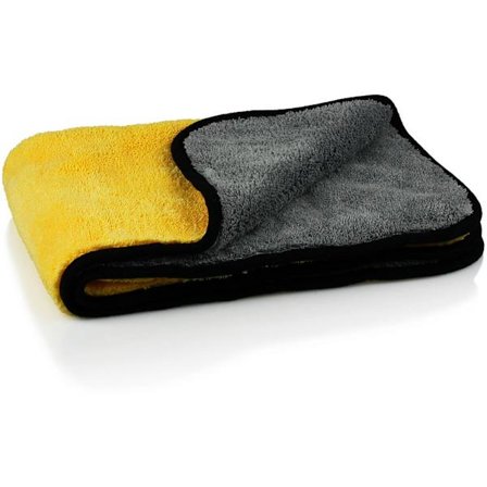 Go Go Gadget - Biltorkhandduk - Mikrofiber - Absorberande - Gul med grå - 60x40 cm