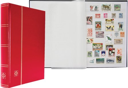 BASIC indstiksbog - A4 - 64 hvide sider - Rød - Leuchtturm