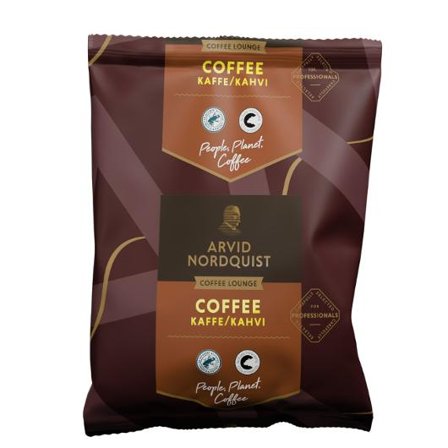 Arvid Nordquist Kaffe Midnight Grown 48x125g - Lyreco - Kök och servering - Kaffe och te - Portionsförpackat