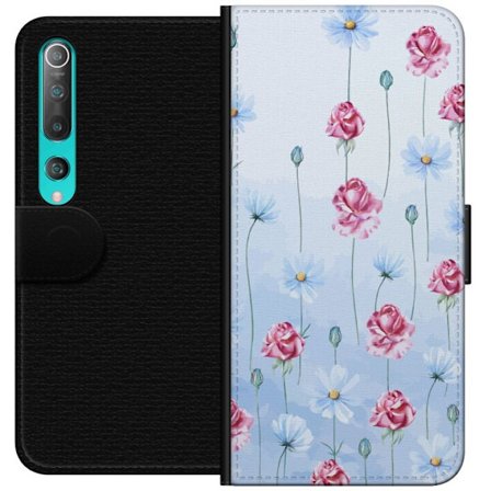 Yhteensopiva Lompakkokotelo Xiaomi Mi 10 5G Petal Reverie Sky Blue