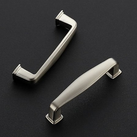 Sæt med 2 traditionelle håndtag til skabe, møbler, badeværelser, skuffer, skoskabe og skabe