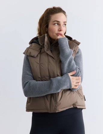 Rethinkit Studios Vest Cube - Beige - M