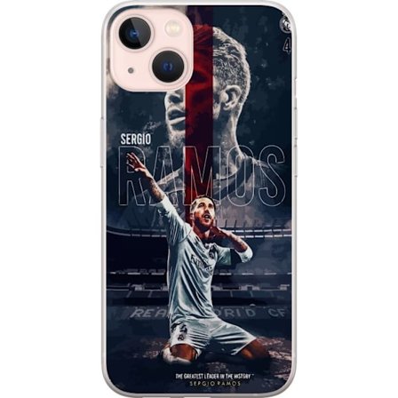 Kompatibelt Mobildeksel til Apple Apple iPhone 13 Ramos Fotballlegenden Motiv Spiller Real Madrid Spania Tilbake Ikonisk Navn Fotballstjerne Sport
