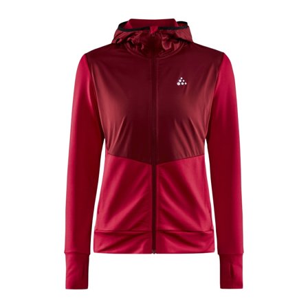 Craft Women's Adv Charge Jersey Hood Jacket Women unlined workout jackets Orange XS