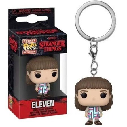 Stranger Things Lyhyt Tukkainen Eleven, Lihansyöjäkasvi Dustin Avaimenperä Lelu