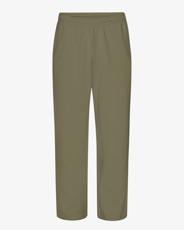 Organic Straight Leg Sweatpants - Dusty Olive XS