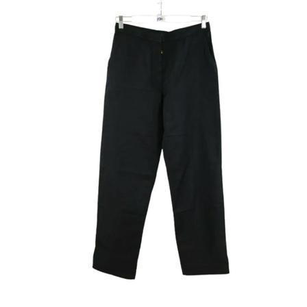 Saint Laurent Vintage Pre-owned Silke underdele Sort, Dame Vintage Bukser