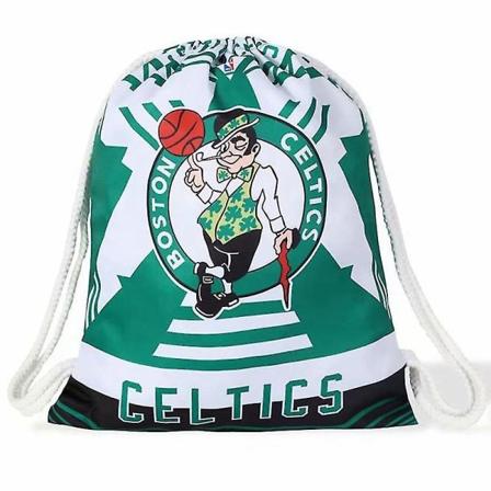 NBA Celtics Skulder Basketball Bag Ryggsekk med Snøring