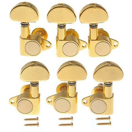 Elektrisk Akustisk Gitar Maskinhoder 3l3r 6stk