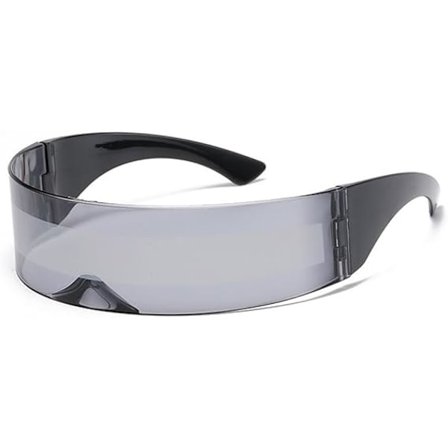 Omlott Silver Spegel Solglasögon Dam Herr Solbrillor Shades Solglasögon