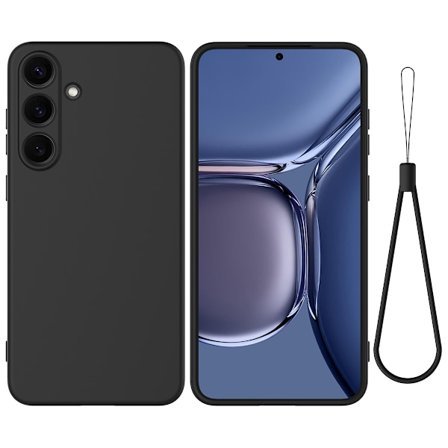 SKALO Samsung S25 FE Tunn Silikon Skal - Svart