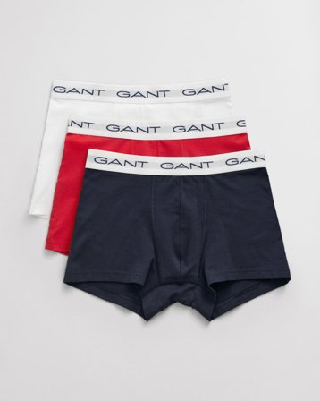GANT Teenager Teen Boys 3er-Pack Boxershorts (170) Mehrfarbig