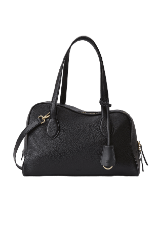 ATP Atelier Noale Black Grained Calf Handväskor Dam Svart ONESIZE