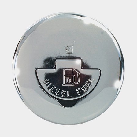 Deck filler cap diesel Roca Deck Filler Cover, ISO 8099 / 4596 / 11192 / 9093-1, 1 1/2" thread, cast stainless steel AISI 316