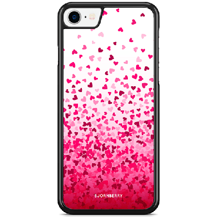Bjornberry Skal iPhone SE (2020) - Hjärtkonfetti