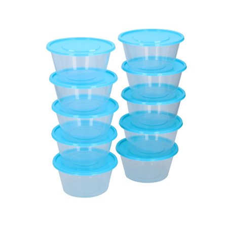 Lounasrasia 650ml Muovia - 10-pakkaus