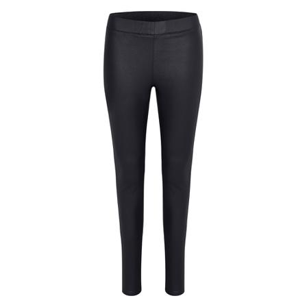 Kaffe Ada coated Jeggings Sort, Dame Leggings