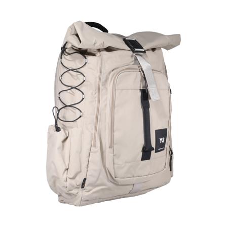 Y-3, Backpacks Beige, Heren, Maat:ONE Size