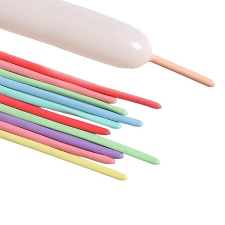 Modelleringsballonger, tykke, høy elastisitet, kreative DIY-figurballonger for dekorasjon av førskolefester, blandede farger