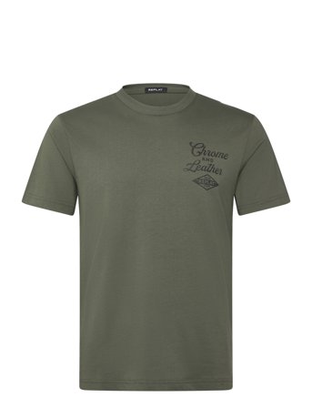 Replay T-Shirt Regular - Khaki green - S
