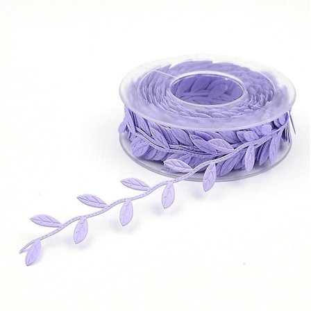 15m Leaves Ribbon Scrapbook Diy New Year Christmas Crafts Gift Wrapping Decor