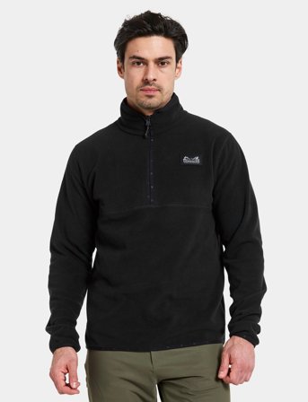 Didriksons Vito Usx Halfzip - Black - XL