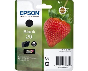 Epson Claria Home Ink - Black 29 - Svart 29 Claria Home