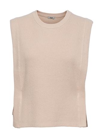Simona Zanea Vest Beige Bzr