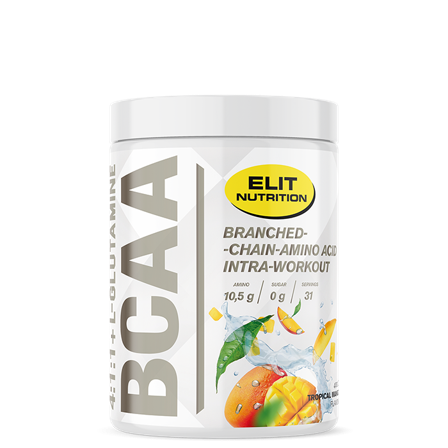 ELIT BCAA 4:1:1 + L-glutamine, 400 g
