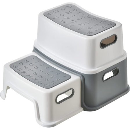 Børnetrin, Børne Plastik Skammel 2 Trin, Børn