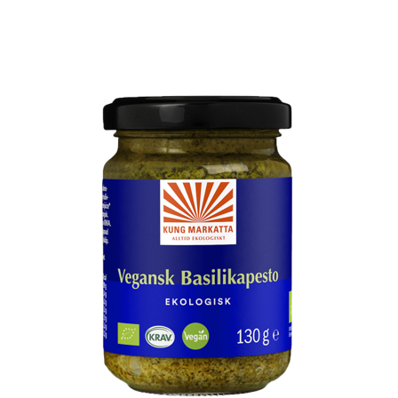 Kung Markatta Vegansk Basilikumpesto 130 g