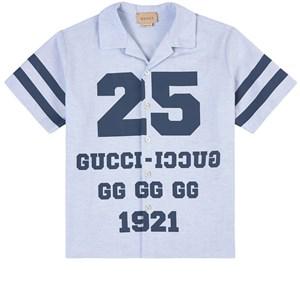 Kids - Gucci Blue Grahic Shirt 6 Years - Tops - 6 years - Blue - Junge