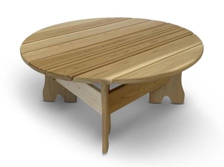 Westport* Royal Adirondack Kaffebord Rødt sedertre 107cm