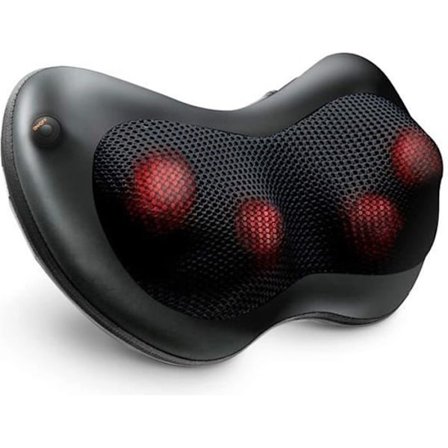 Naipo Lannekosteho Hierontalaite Sähkökivihieronta Shiatsu Lämpötoiminnolla Toimistoon Kotiin Autoon