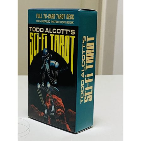 Todd Alcotts Sci-Fi Tarotkort Et 78 Spådomskortspil Engelsk Udgave Oracle Bordspil Til Fest