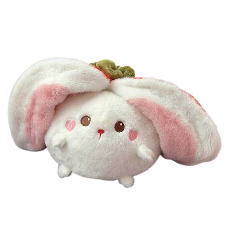 Persimon Plyschdocka Sött Gosedjur, Gris, Kanin Valp