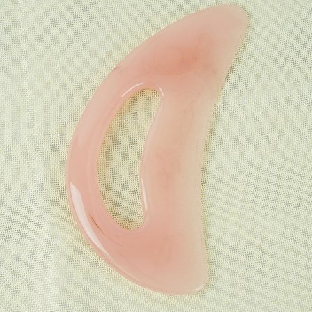 Wabjtam Gua Sha Massageværktøj med håndtag (harpiks) Større Guasha Skrabeværktøj til ryg, nakke, ansigt, benmassage, lymfedrænage, fjernelse af 