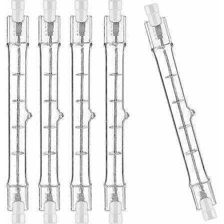 5-pak R7s halogenlampe 118 mm 300 W 220 V