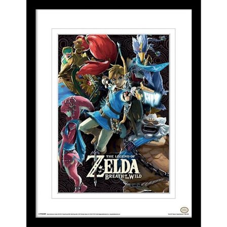 The Legend Of Zelda: Breath Of The Wild Champions Print 40cm x