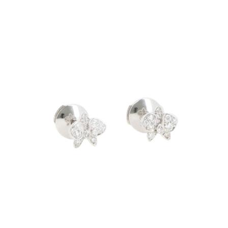 Cartier Vintage Pre-owned Earrings grå, Dam Vintage Smycken, Dam, Storlek: ONE SIZE