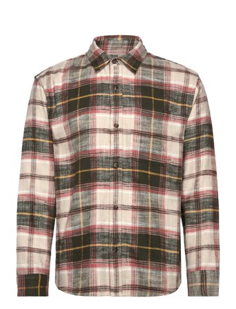 Abercrombie & Fitch | Sep5 Ls Slub Flannel Plaid | XXL