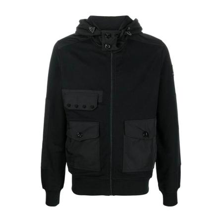Belstaff, Hoodies Zwart, Heren, Maat:S