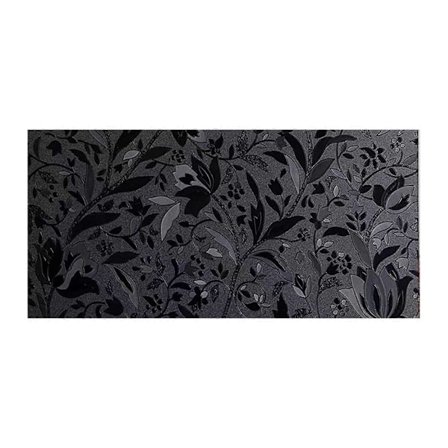 Statisk fönsterfilm mörkläggning insynsskydd solskydd svart tulpan fönstertoning återanvändbar hemkontor badrum glasbeklädnad