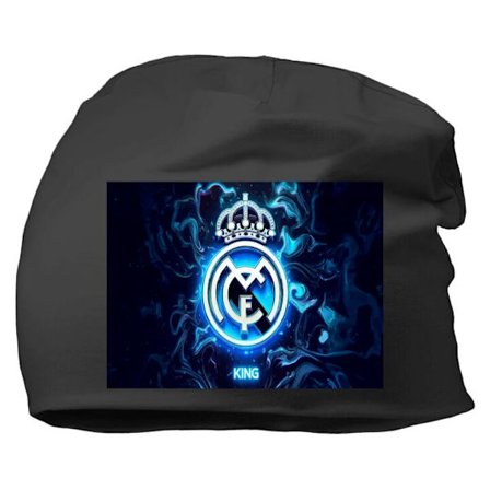 Hue til Voksen | Varm Beanie i Blødt Materiale Real Madrid
