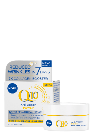 NIVEA Dagkräm Q10 Power Firming Day Cream SPF15 Dagcreme Dam ONESIZE