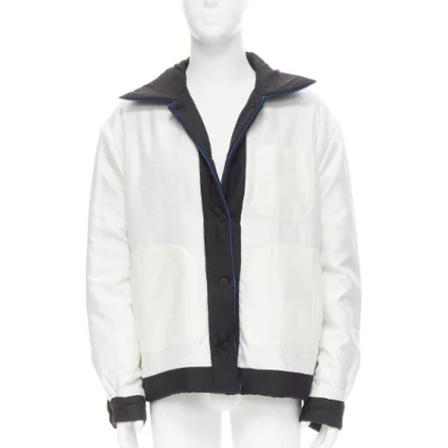 Fendi Vintage, Pre-owned Silk outerwear Zwart, Dames, Maat:M,polyester